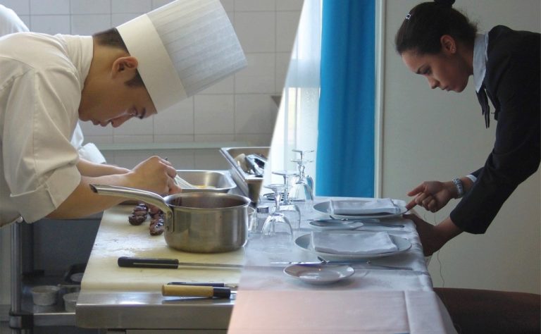 Cuisine vs salle, atelier vs bureau